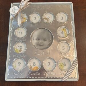Carter’s My First Year Photo Frame Baby Birthday